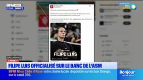 Le Brésilien Filipe Luis nommé entraîneur de l'AS Monaco