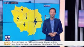 Météo Paris Île-de-France du 18 juillet: La capitale en vigilance jaune canicule et orages