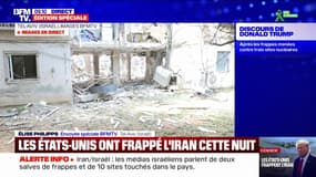 Frappes iraniennes sur Israël: les images des dégâts sur place