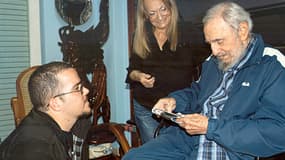 Fidel Castro photographié à son domicile de La Havane, le 23 janvier 2015.