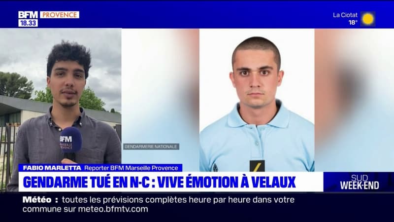 Velaux: après la mort d'un gendarme tué en Nouvelle-Calédonie, vive émotion dans la ville où il a grandi