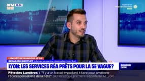 Benjamin Berthet, infirmier au service réanimation Lyon Sud, était l'invité de Bonsoir Lyon 03/12/21