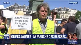 Gilets jaunes: une marche en hommage aux blessés avait lieu ce dimanche à Paris