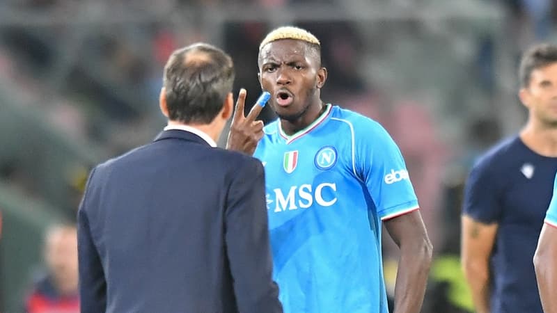 Naples: après sa grosse colère contre Rudi Garcia, Osimhen s'est excusé