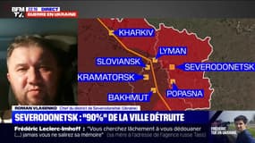 Ukraine: les forces russes "sont en train d'essayer" de prendre le contrôle de Severodonetsk, affirme le chef du district de la ville