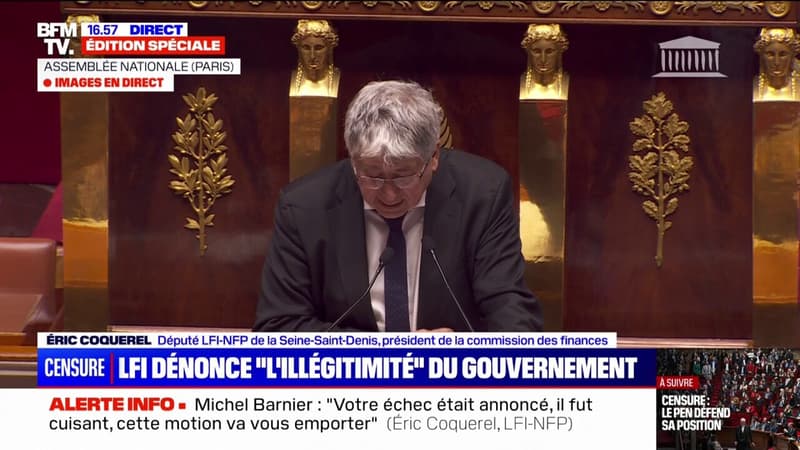 Motion de censure: 