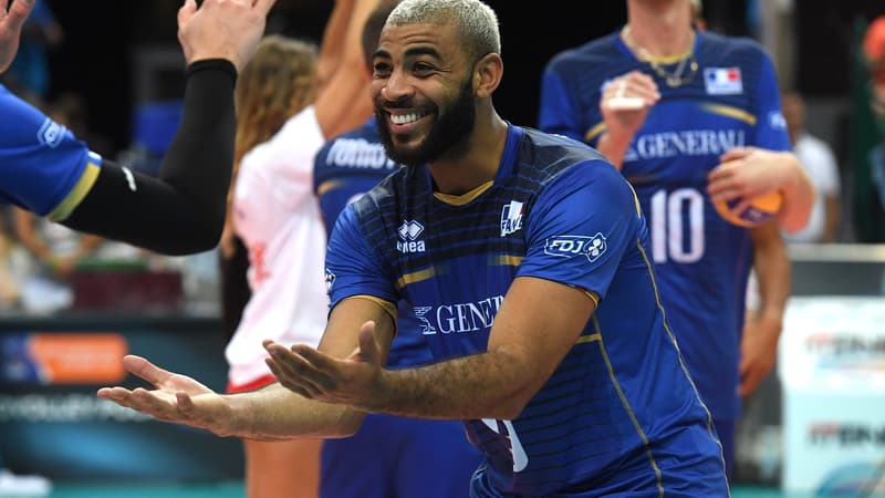 Earvin Ngapeth, à la quête d'une première victoire de Ligue des champions avec Kazan.