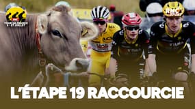 Tour de France (E19) : Étape raccourcie pour raisons sanitaires