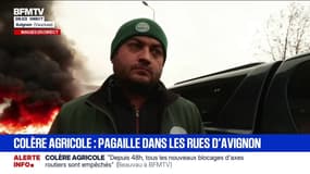 La colère de cet agriculteur n'est pas redescendue malgré le report de la signature du Mercosur