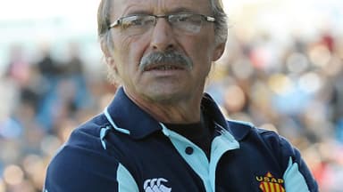 Jacques Brunel lors de son passage à l'USAP