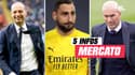 Zidane, Allegri, Donnarumma... Les 5 infos mercato du 27 mai à la mi-journée