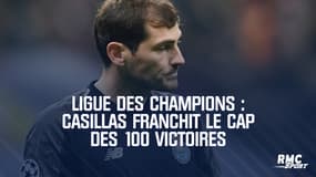 Ligue des champions : Casillas franchit le cap des 100 victoires, une première pour gardien
