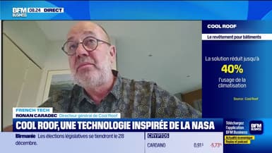 Cool Roof, la peinture de toit durable: « Une durée de vie de 10 ans », assure Ronan Caradec, directeur général