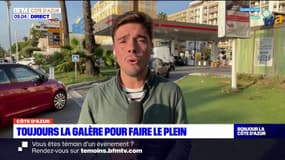 Carburants: la galère continue pour faire le plein sur la Côte d'Azur