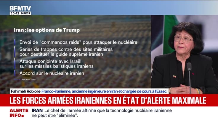 Iran: "Les égouts sentent le sang et les cadavres", déclare Fahimeh Robiolle, franco-iranienne, après avoir reçu des nouvelles de Téhéran