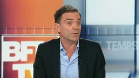 Yann Moix sur le plateau de "Et en même temps" sur BFMTV, le 20 janvier 2019