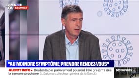 Jérôme Salomon: "Au moindre symptôme, il est indispensable de prendre rendez-vous avec votre médecin" - 19/05