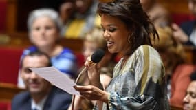 La députée MoDem Maud Petit à l'Assemblée nationale, le 4 avril 2018