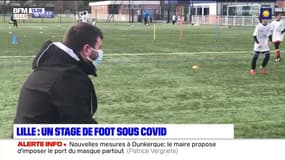  "Adapter la pratique à cette crise sanitaire": un stage de foot sous Covid à Lille 
