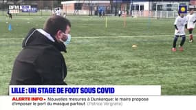  "Adapter la pratique à cette crise sanitaire": un stage de foot sous Covid à Lille 