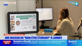 Kedge Business school. Une maison du " Bien-être étudiant " à Luminy