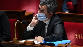 Gérald Darmanin à l'Assemblée nationale. 