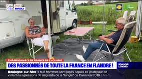 Championnats de France de cyclisme dans les Flandres: une aire aménagée pour les camping-cars