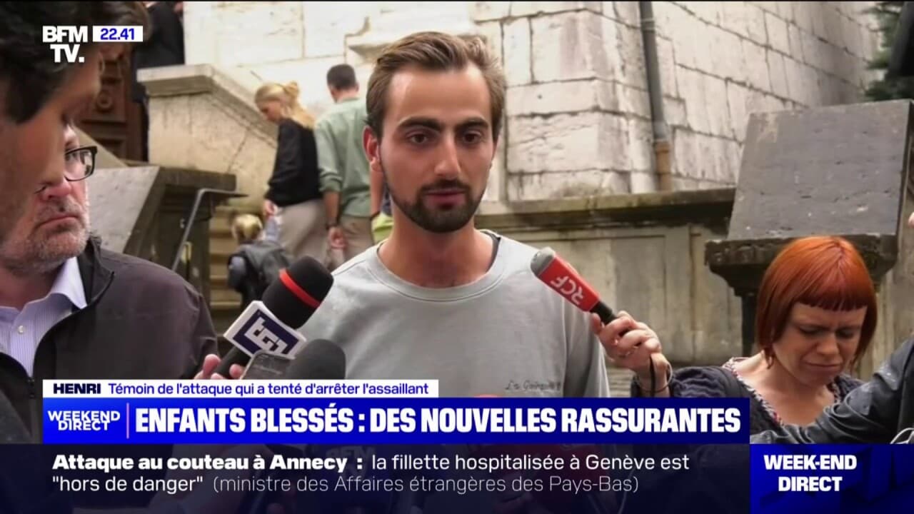Annecy: Henri, "le héros au sac à dos"