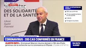 Jérôme Salomon: pour le coronavirus, "les masques chirurgicaux ont une efficacité équivalente aux masques spécialisés FFP2"
