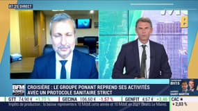 Redémarrage des croisières: "Il y a eu un engouement assez fort", révèle Hervé Bellaïche, DG de Ponant