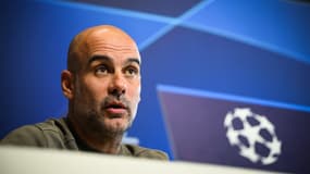 Pep Guardiola, l'entraîneur de Manchester City, le 16 mai 2023.