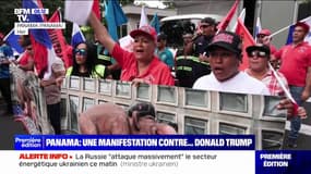 "Touche pas au canal": des Panaméens manifestent contre Trump, qui souhaite reprendre le contrôle du canal de Panama