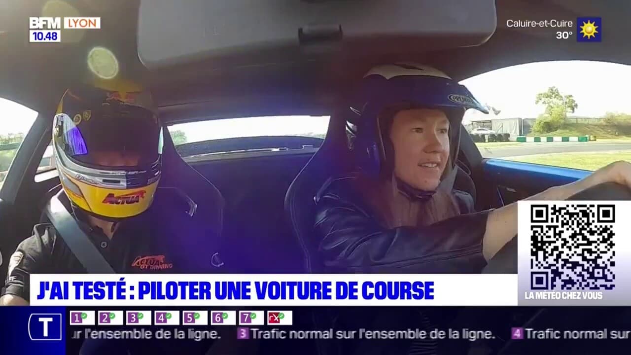 L'été chez vous piloter une voiture de course sur le circuit de SaintLaurentdeMure