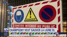 Champigny veut sauver la ligne 15