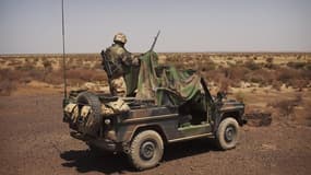 Militaire français à Gao, au Mali.