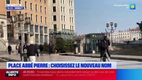 Lyon: les habitants appelés à voter entre huit propositions pour renommer l’ex-place Abbé-Pierre