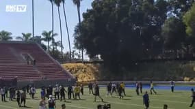 Un match de charité tourne à la bagarre générale