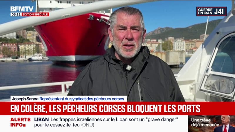 Carburants: le port d'Ajaccio en Corse bloqués par des pêcheurs