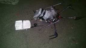 Le drone a été trouvé sur le parking d'un centre commercial de Tijuana, à la frontière avec les Etats-Unis. 