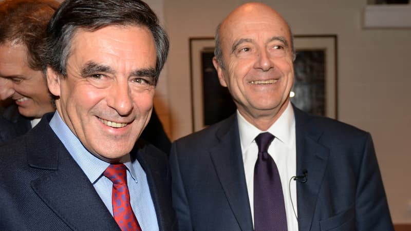 François Fillon et Alain Juppé, le 5 décembre 2013.