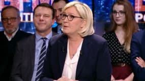 Marine Le Pen invitée de BFMTV le 25 février 2018