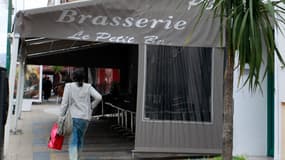 La  brasserie du "Petit Bar" à Ajaccio, siège probable de l'organisation criminelle.