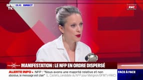 "Si je suis disponible, j'irai": Lucie Castets (NFP) évoque la manifestation du 7 septembre