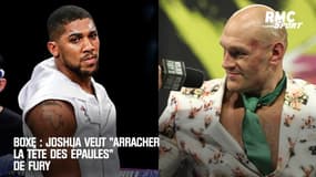 Boxe: Anthony Joshua veut "arracher la tête des épaules" de Tyson Fury 