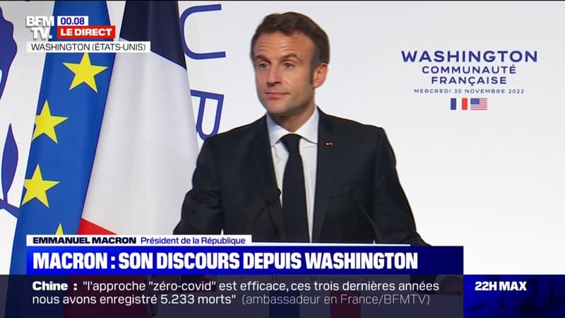 Emmanuel Macron affirme que l'alliance entre la France et les États-Unis est 