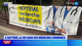 Isère: la vie sans ses médecins commence à Septème