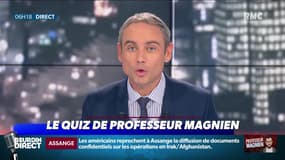 Combien de temps Emmanuel Macron a-t-il passé dans les allées du Salon de l'agriculture ce week-end ? ... Relevez le quiz du Président Magnien ! - 24/02