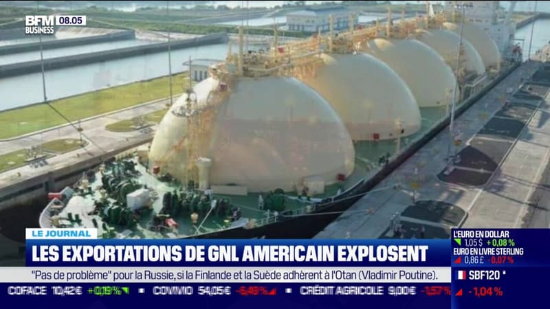 Les exportations de GNL américain explosent