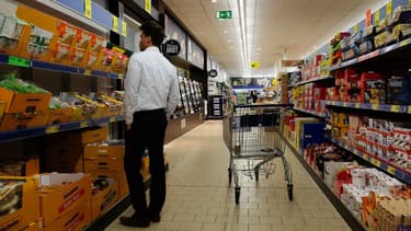 Les prix de l'alimentation ont reculé de 1,3% sur un an au mois de janvier.