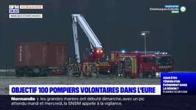 Eure: objectif 100 pompiers volontaires